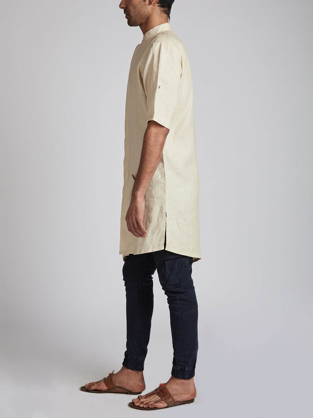 Shirts & T-shirtsMetamorphosis Kurta BeigeB LabelFlourish Planet