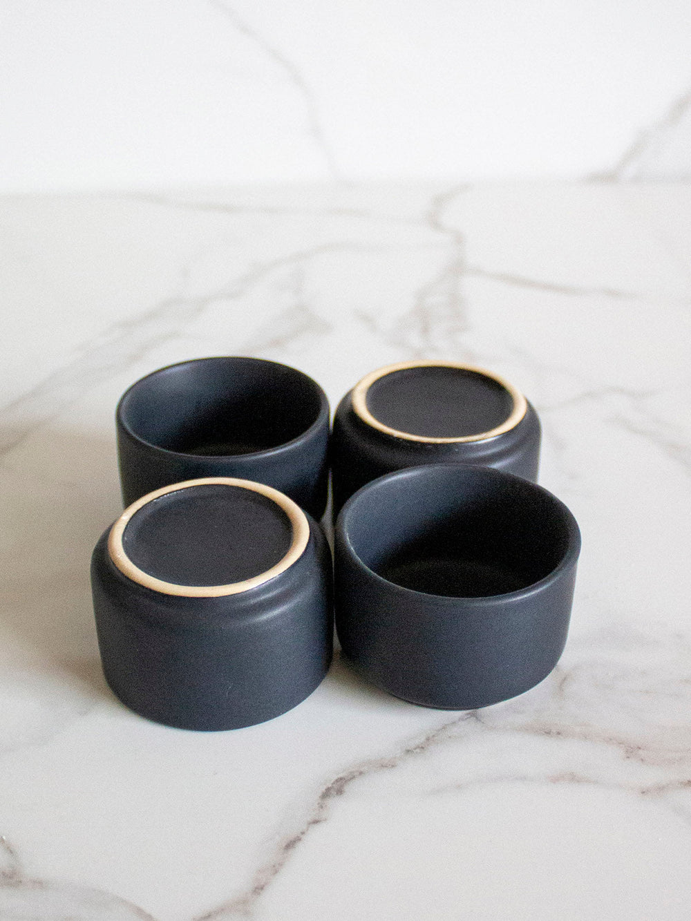 Table and DiningMini Black Pinch Bowls Set Of EightByora Homes