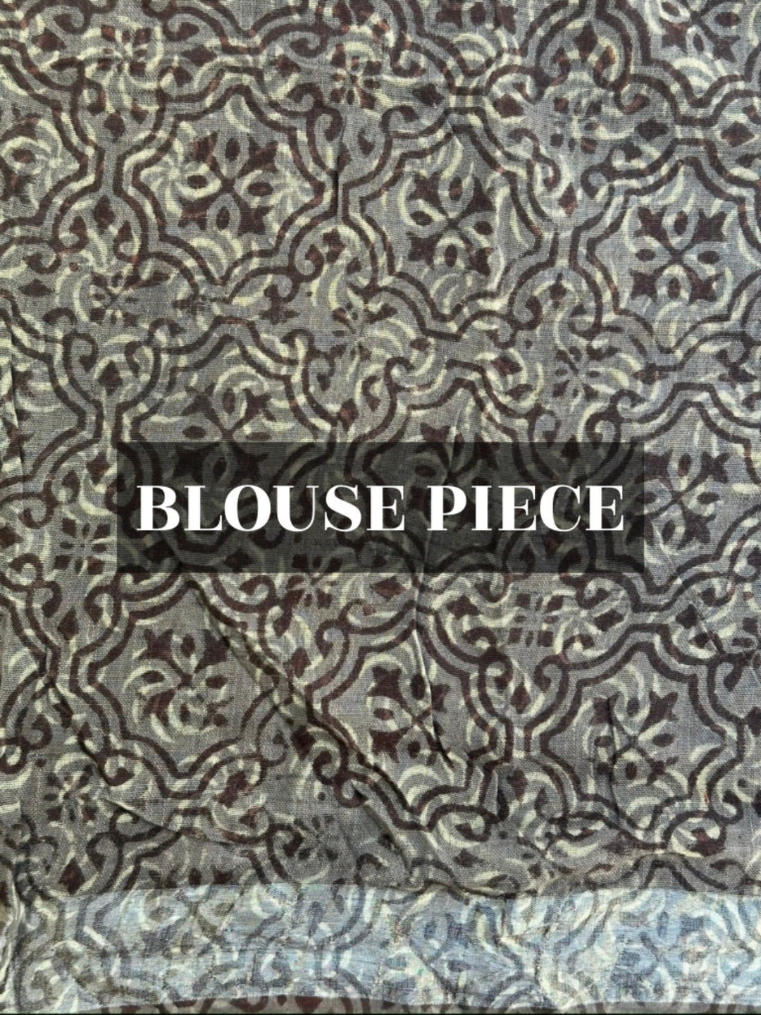 SareesMitti Magic Brown Linen SareePolki by Bhagwati SareesFlourish Planet