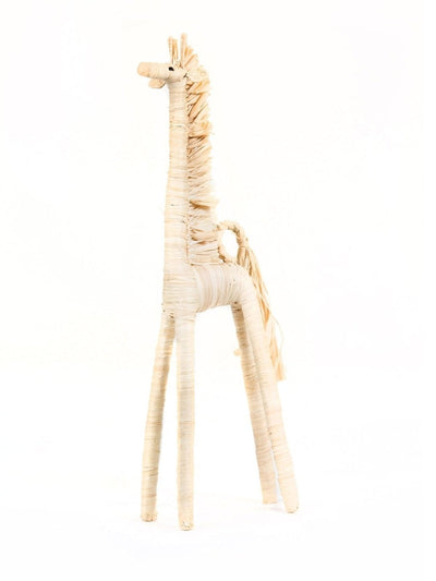 Home DecorModern Figurine - 22" Natural GiraffeKazi Goods