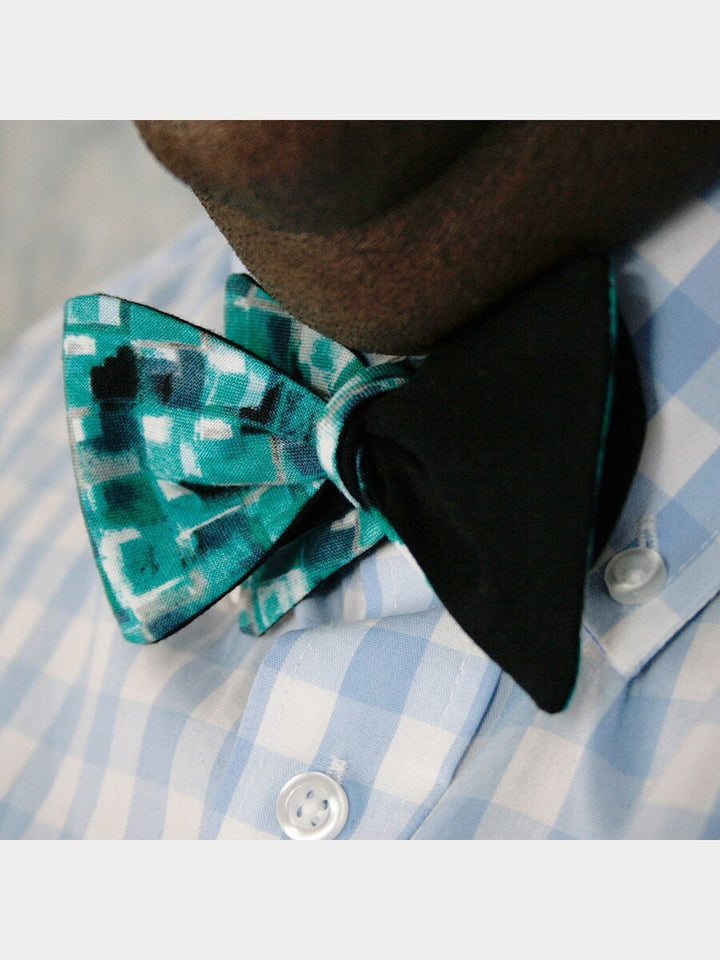 Personal AccessoriesMosaic Teal Bow TieMade for Freedom