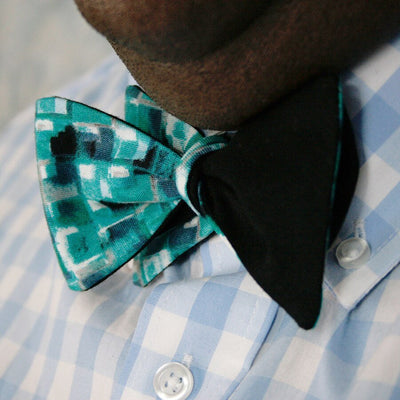 Personal AccessoriesMosaic Teal Bow TieMade for Freedom