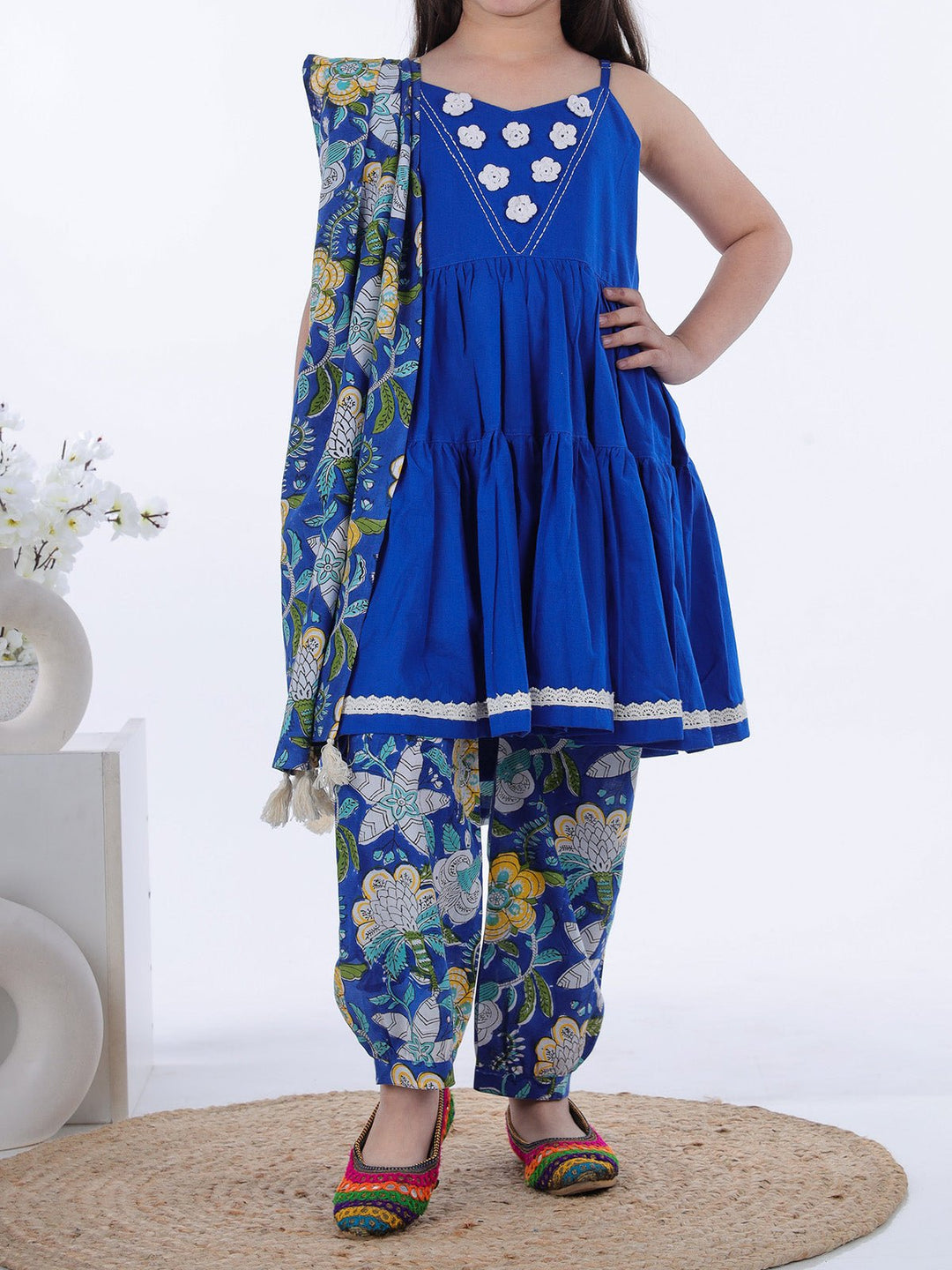 Suits & SetsNaz Cami - Kurta Set Royal BlueKalp