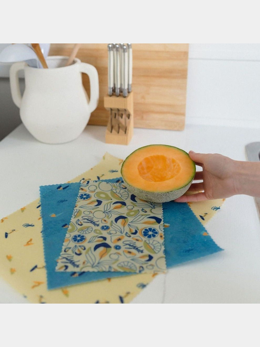 Table and DiningOcean Favourites Bundle: Beeswax Wraps + Swedish DishclothsGoldilocks Goods