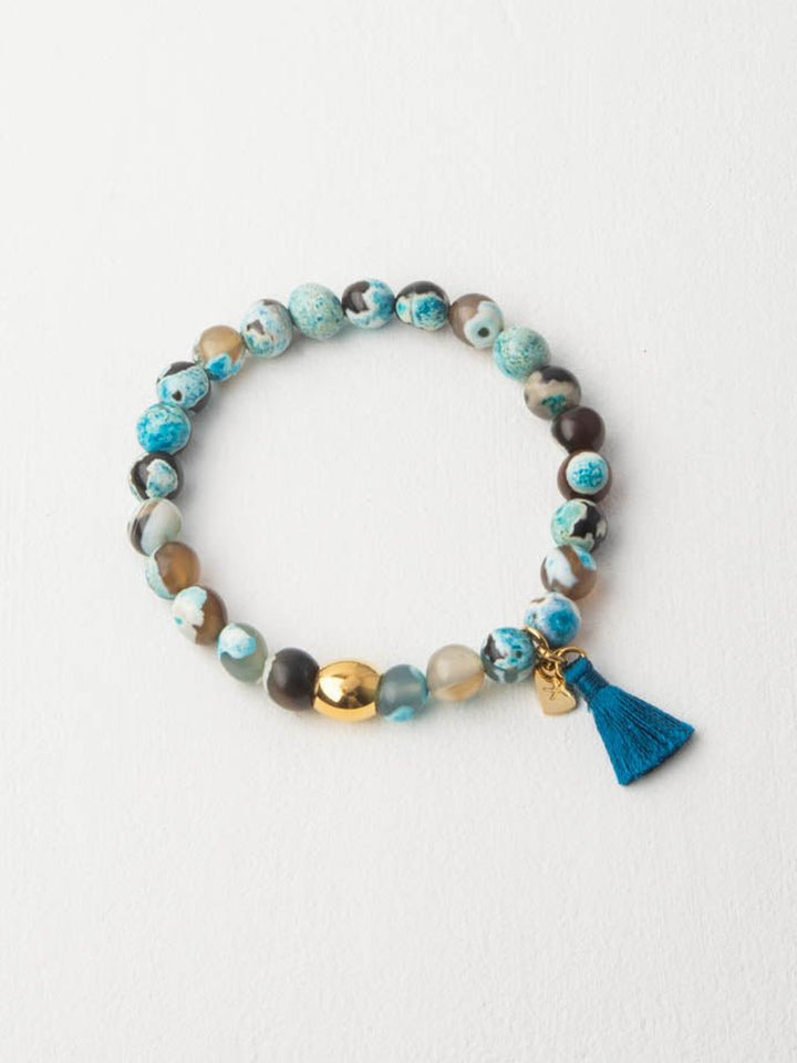 JewelryOcean Waves Stone BraceletStarfish Project