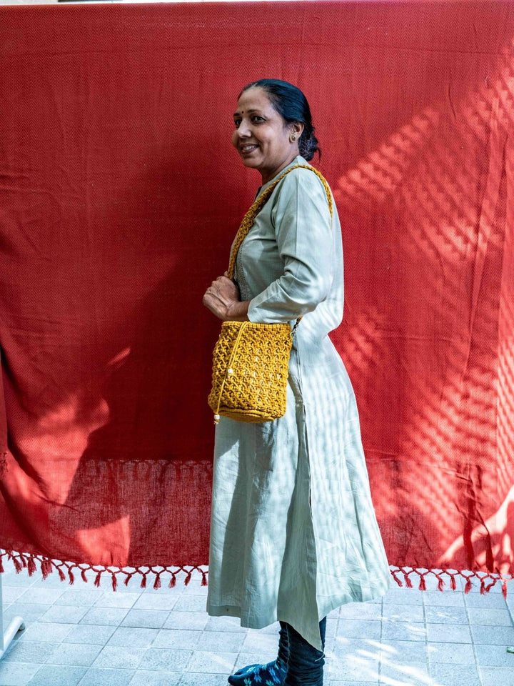 BagsOn - The - Go Hand - Knotted Bucket BagOne 'O' Eight KnotsFlourish Planet