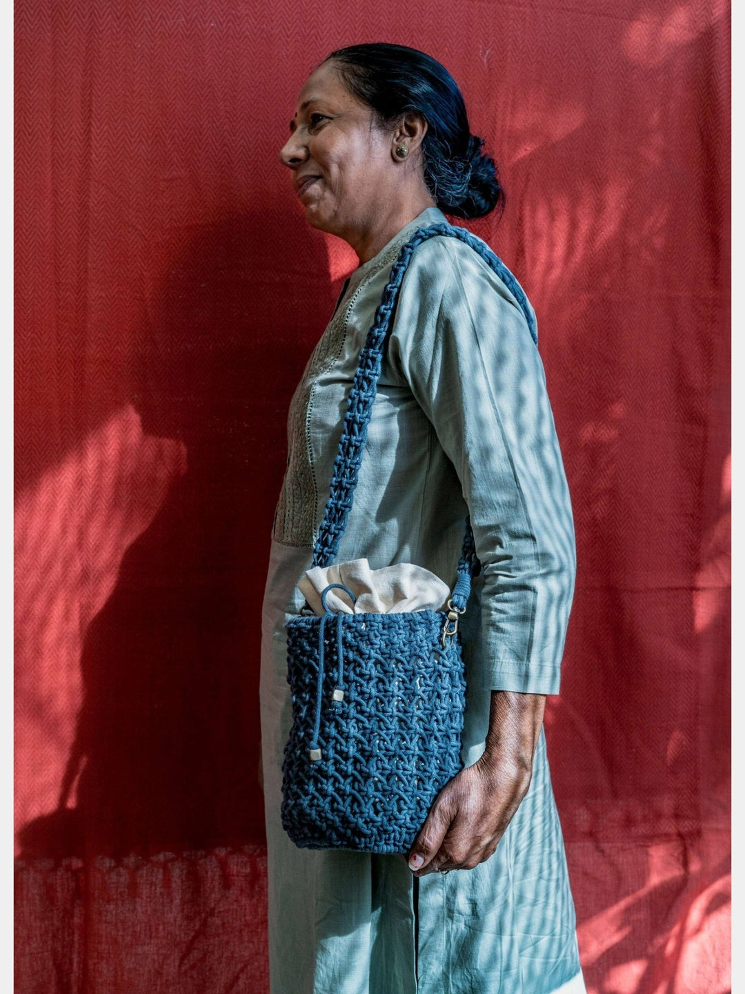 BagsOn - The - Go Hand - Knotted Bucket BagOne 'O' Eight KnotsFlourish Planet