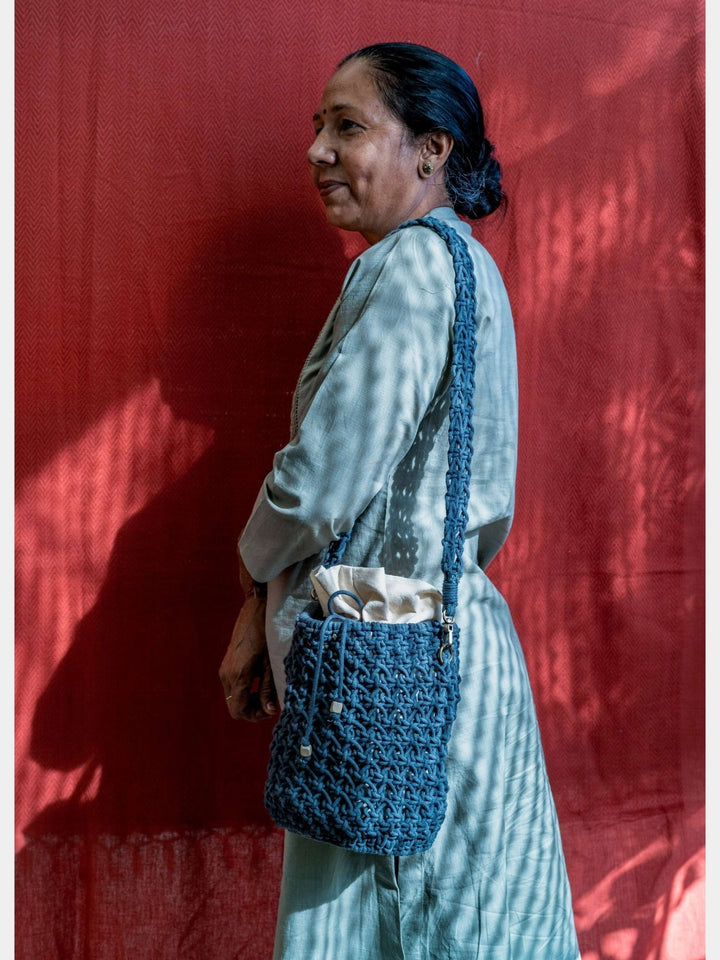 BagsOn - The - Go Hand - Knotted Bucket BagOne 'O' Eight KnotsFlourish Planet