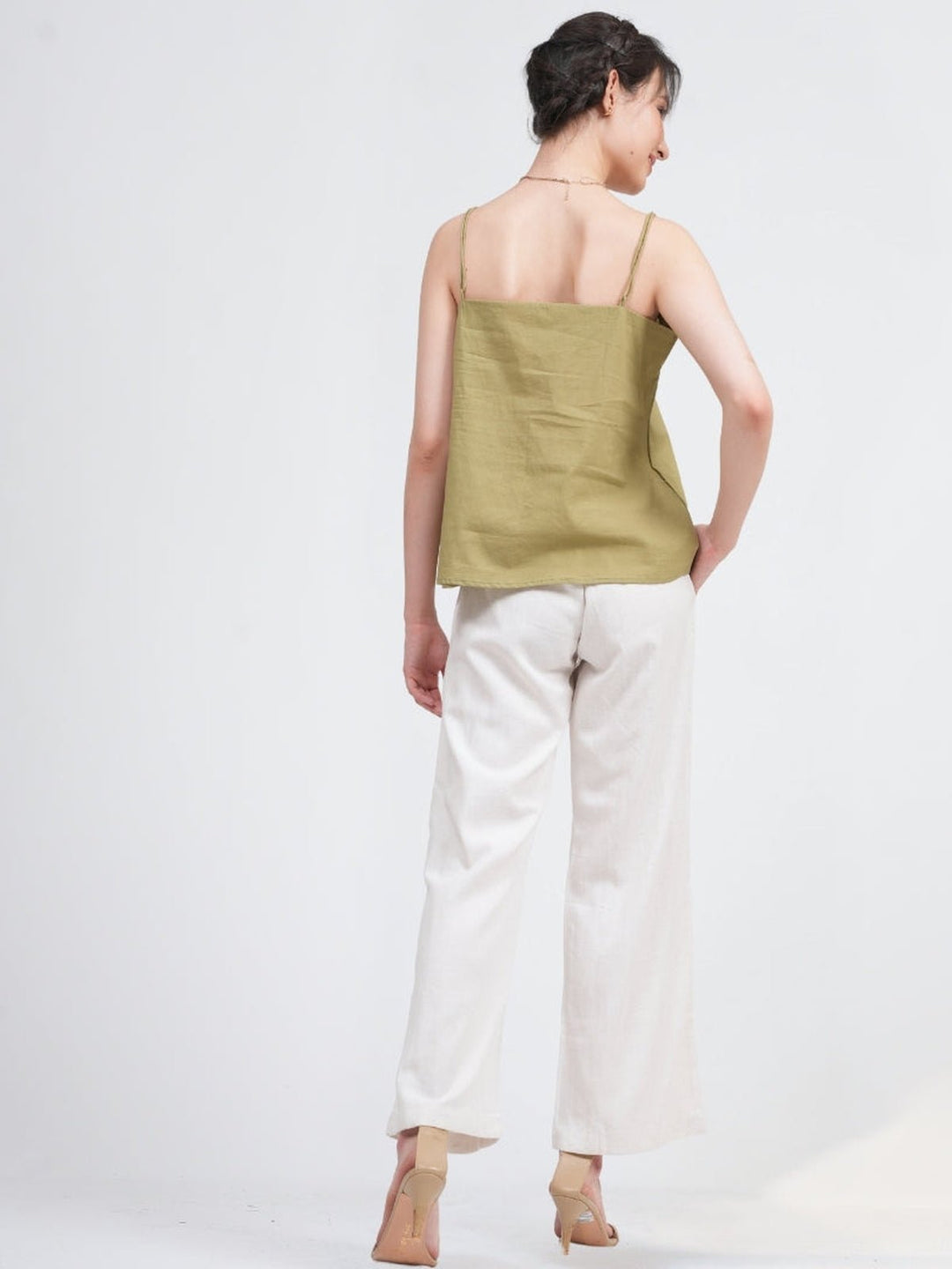 Co - ord SetOrganic Cotton Slip Top with Trousers Co - ords SetSaltpetre