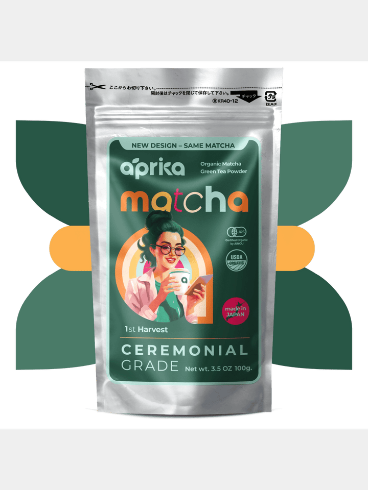 FoodOrganic Japanese Ceremonial Grade Matcha Green Tea PowderAprika Life