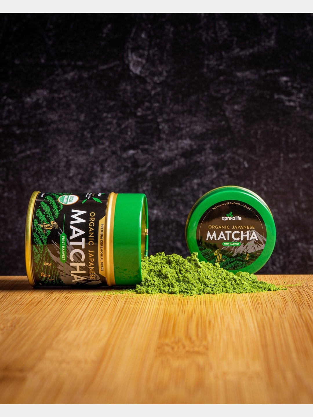 FoodOrganic Japanese Ceremonial Grade Matcha Green Tea PowderAprika Life