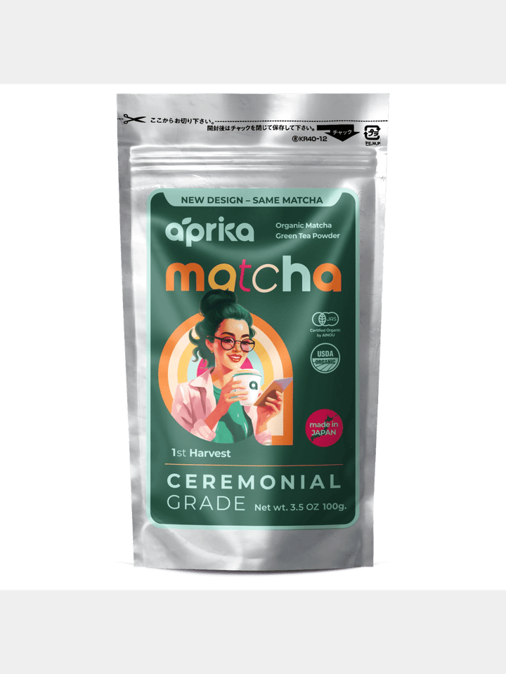 FoodOrganic Japanese Ceremonial Grade Matcha Green Tea PowderAprika Life