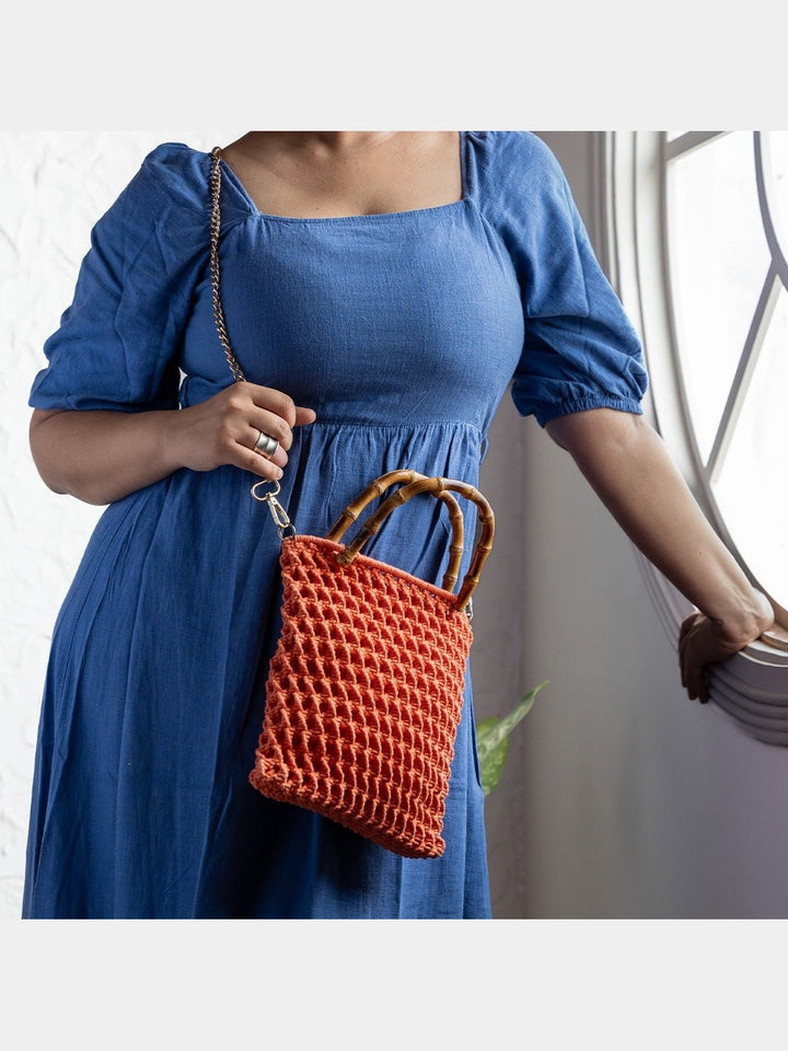 BagsParadise Bamboo Handle BagOne 'O' Eight KnotsFlourish Planet