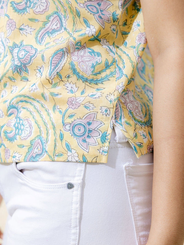 TopsPastel Sunshine Top YellowStudio 242