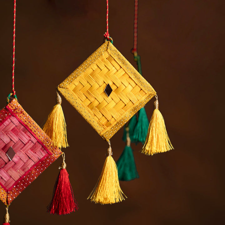 Home DecorPatang Handcrafted Bamboo Door / Wall Hanging - set of 3GreenkraftFlourish Planet