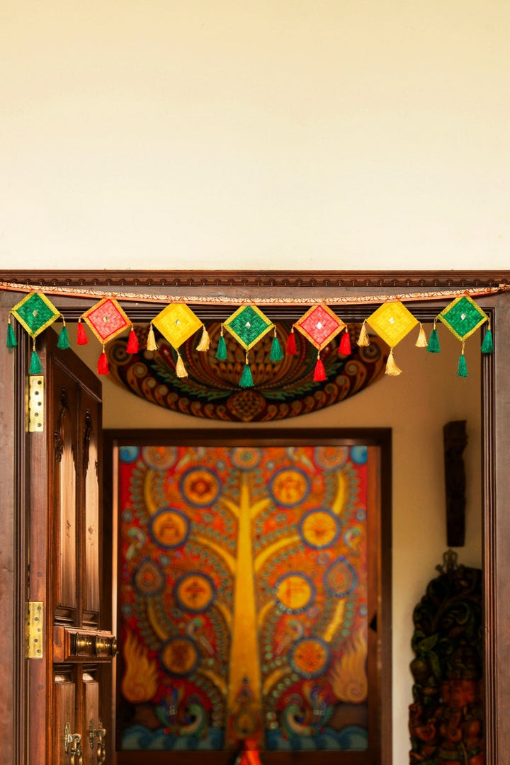 Home DecorPatang Handcrafted Bamboo ToranGreenkraftFlourish Planet