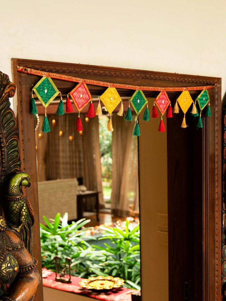 Home DecorPatang Handcrafted Bamboo ToranGreenkraftFlourish Planet