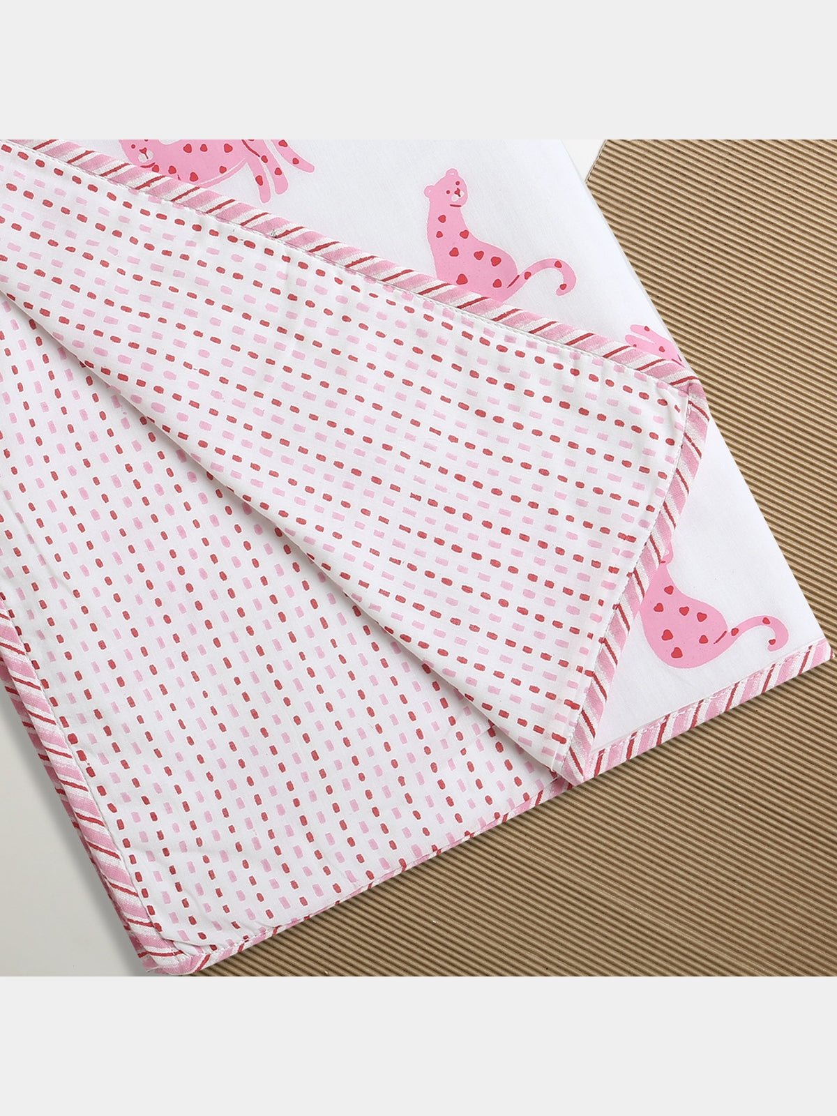 Pink Panther Reversible Blanket 0-8 Yr Flourish Planet