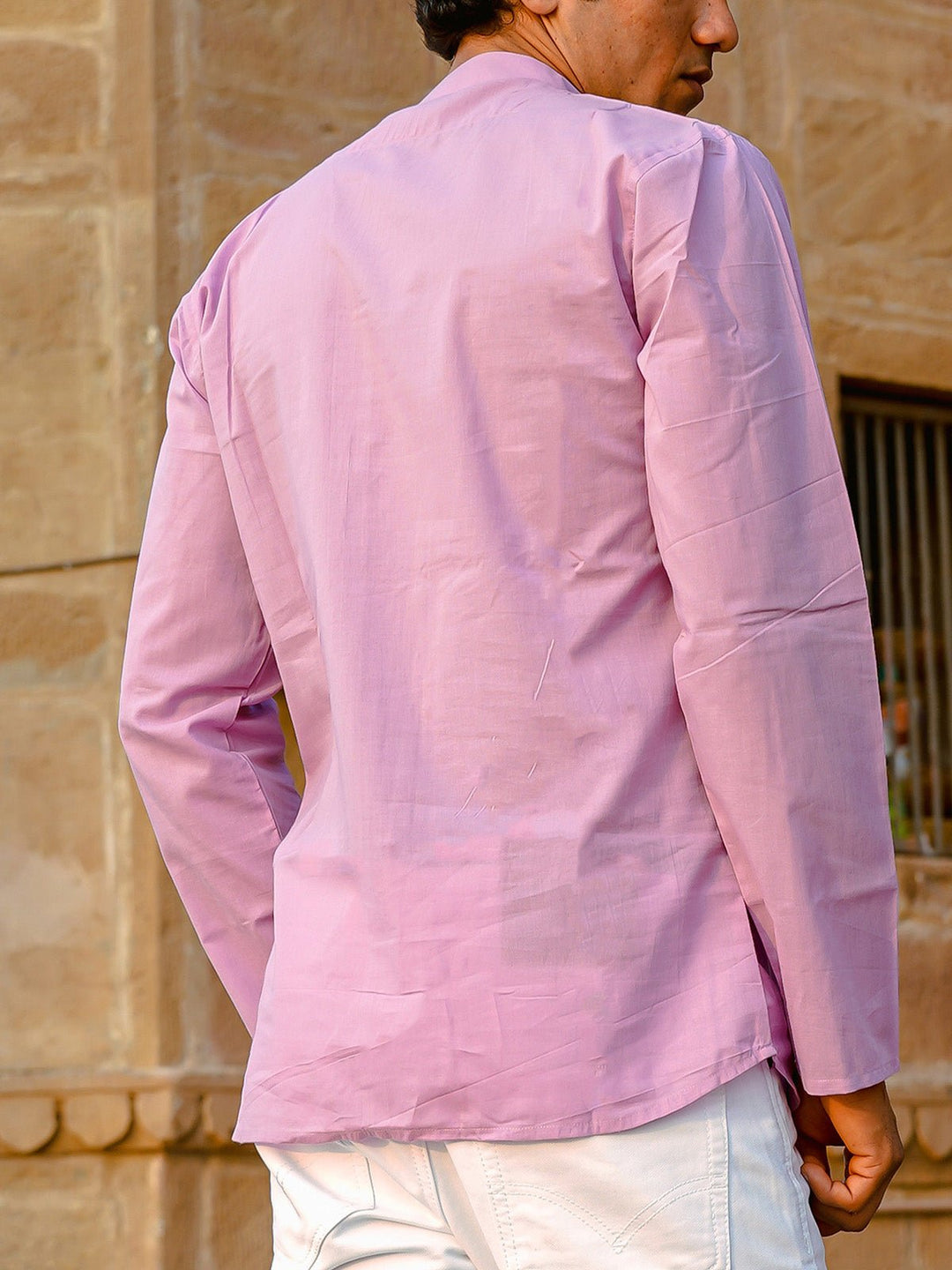 Shirts & T - shirtsPinktuck Short Kurta LavenderKalp