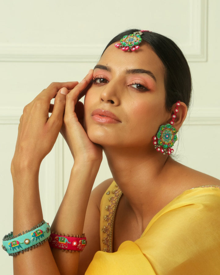 JewelryPushpa EarringsNakhrewaaliFlourish Planet