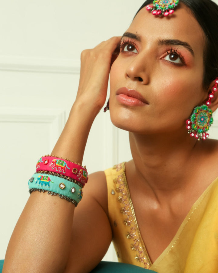 JewelryPushpa EarringsNakhrewaaliFlourish Planet