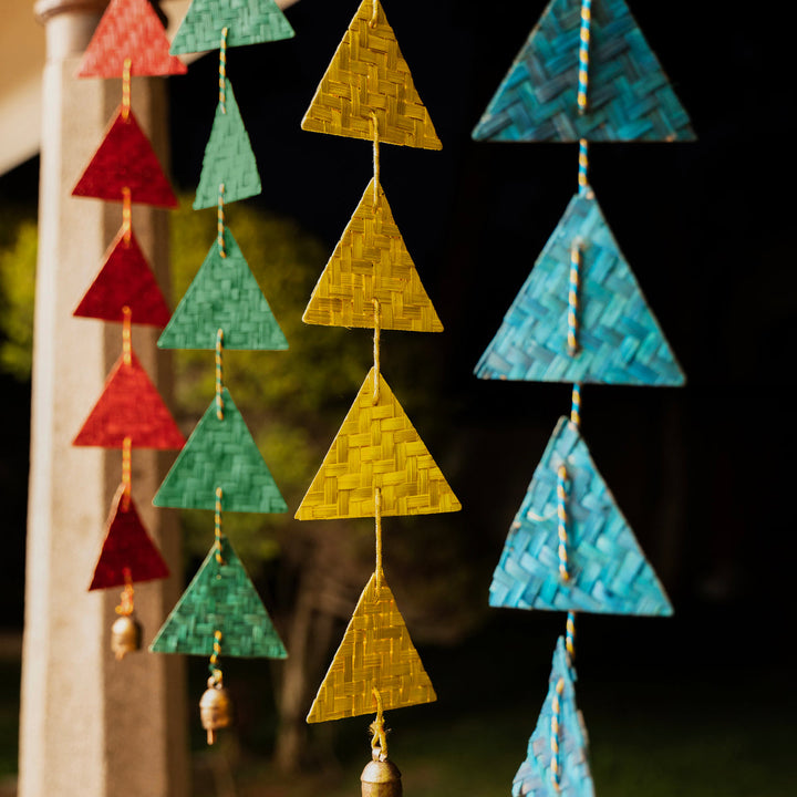 Home DecorRangeela Handcrafted Bamboo Door / Wall Hanging - set of 2GreenkraftFlourish Planet