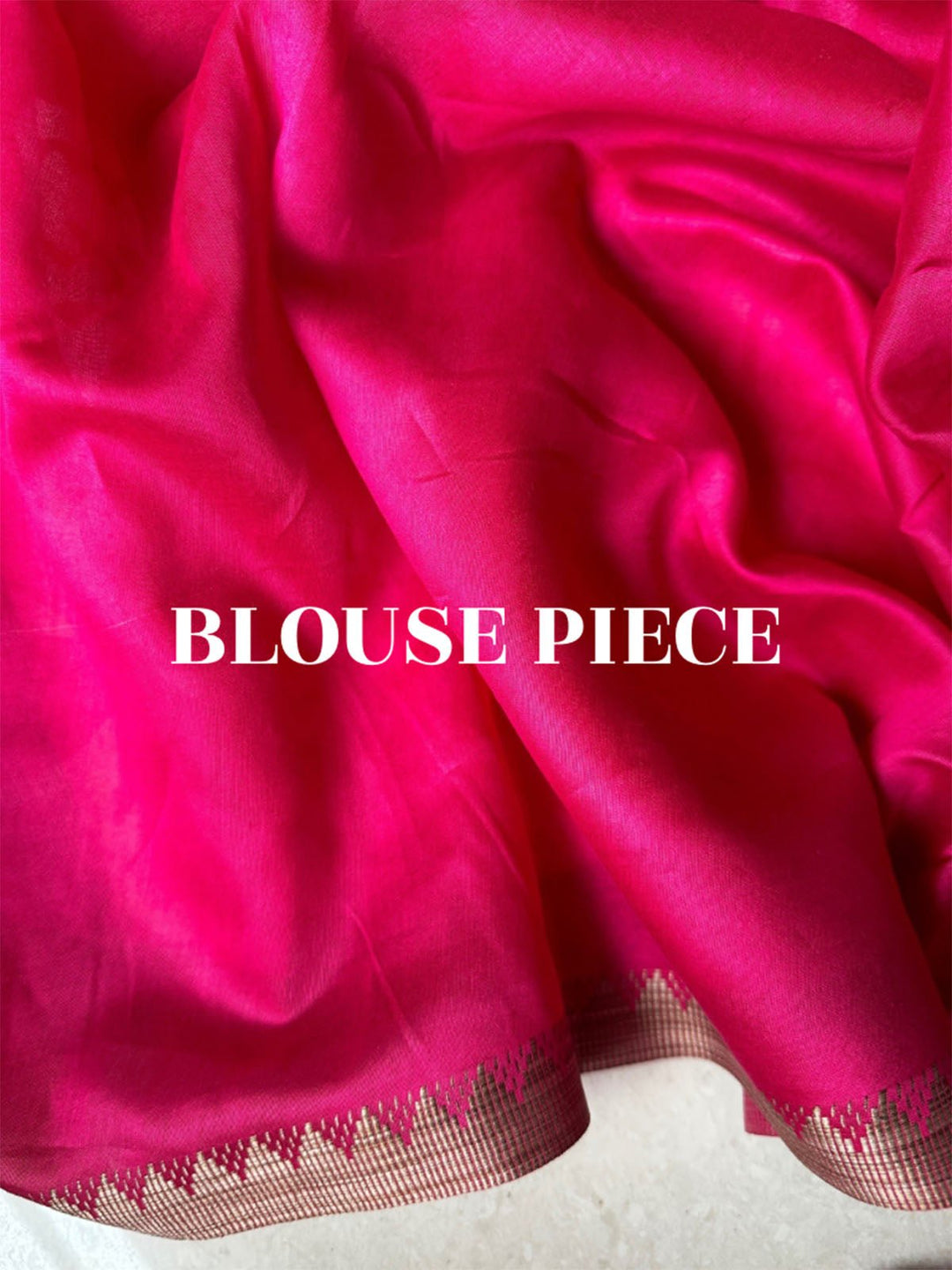 SareesRasbhari Pink Chanderi Silk SareePolki by Bhagwati SareesFlourish Planet