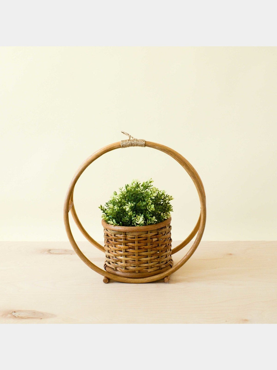 Home DecorRattan Round Hanging Planter | LIKHÂLIKHÂ