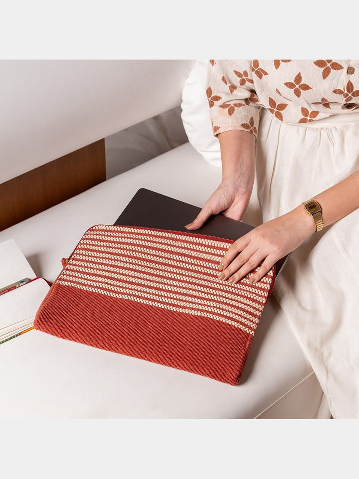BagsRekha Hand - woven Laptop BagOne 'O' Eight KnotsFlourish Planet