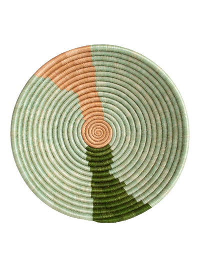 Home DecorRestorative Woven Bowl - 10" Apricot & OliveKazi Goods