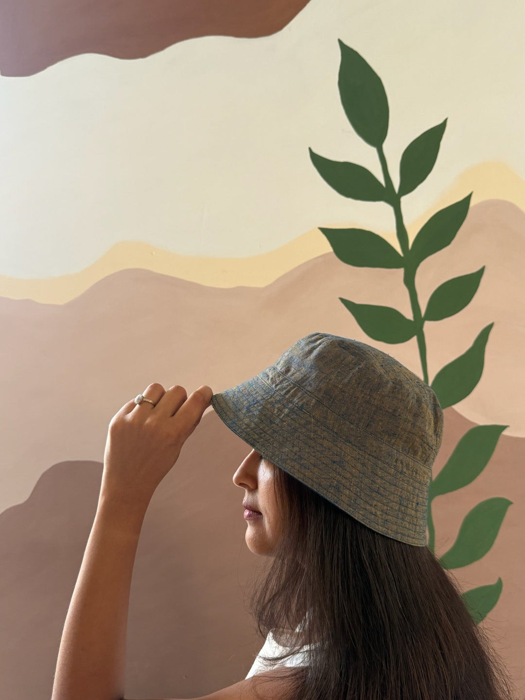 Personal AccessoriesReversible Bucket Hat – Teal Blue & Grey BlueTARI - The Loom TheoryFlourish Planet