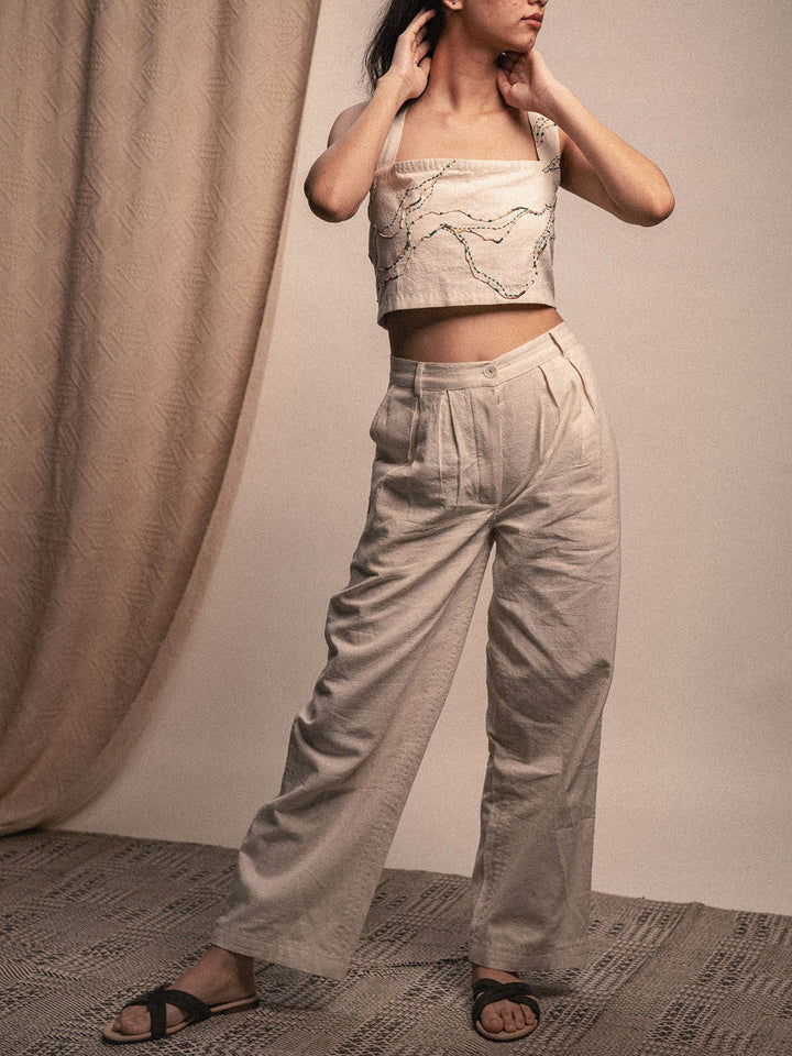 TopsRewind Reversible Blouse Off WhiteLafaaniFlourish Planet