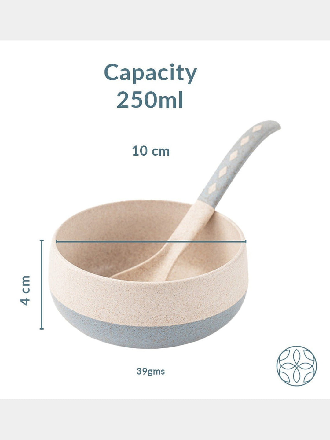 Table & DiningRice husk And Bamboo Fiber Soup Bowls With SpoonsIrida NaturalsFlourish Planet