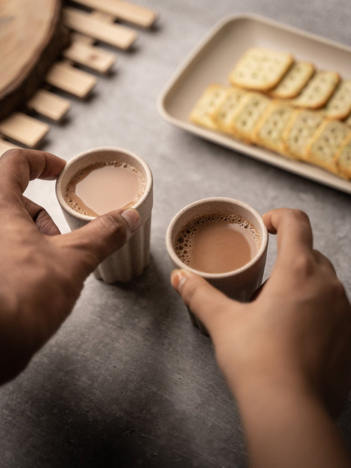 Table and DiningRice Husk Cutting Chai CupsIrida Naturals