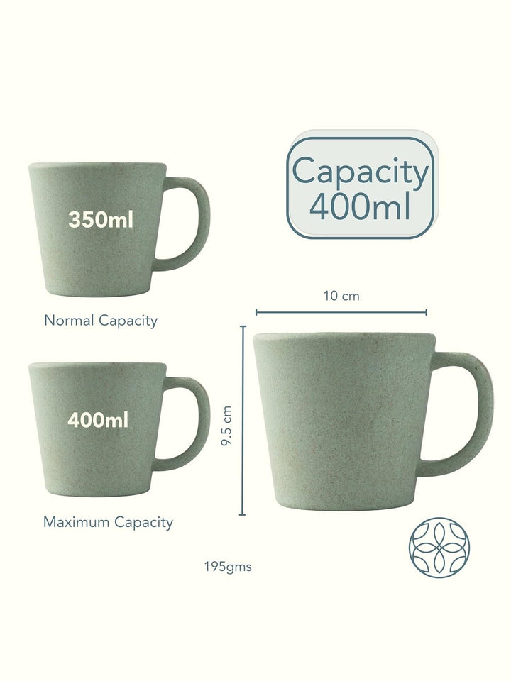 Table and DiningRice Husk Mighty Mugs - 400mlIrida Naturals