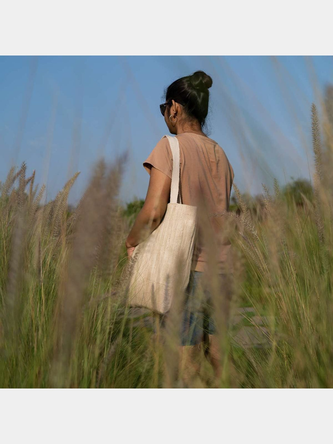 BagsSaral Hand Woven Tote BagOne 'O' Eight KnotsFlourish Planet