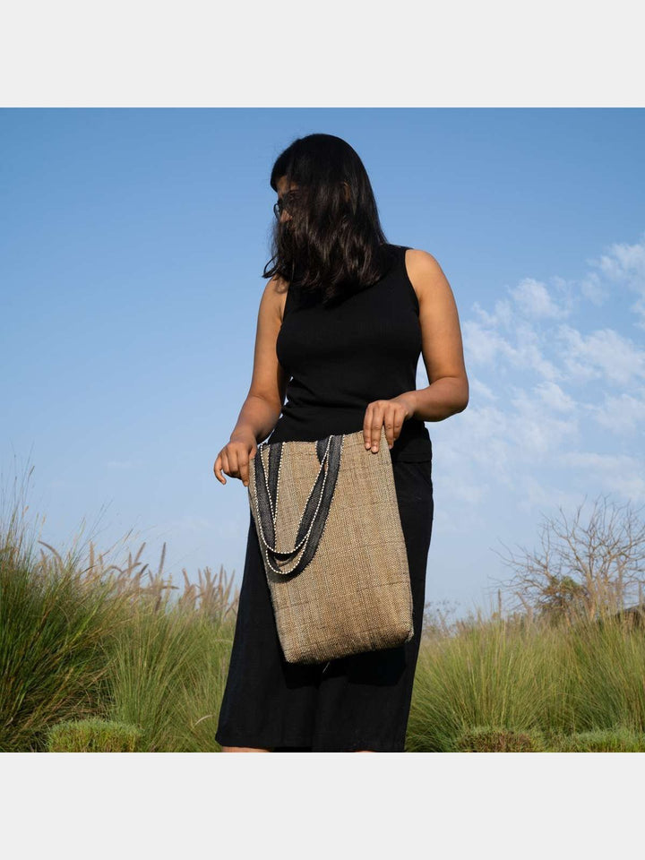 BagsSaral Hand Woven Tote BagOne 'O' Eight KnotsFlourish Planet