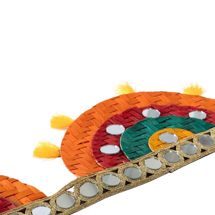 Home DecorSatrangi Handcrafted Bamboo ToranGreenkraftFlourish Planet