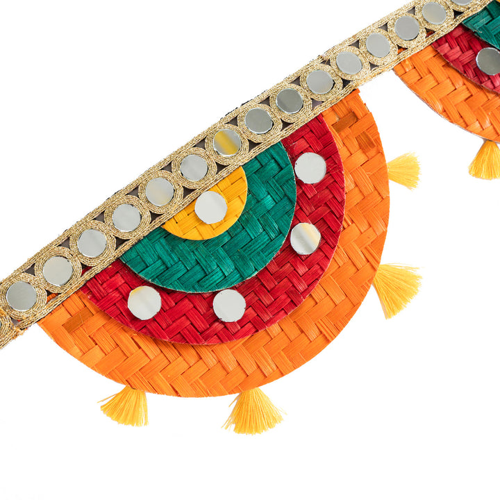 Home DecorSatrangi Handcrafted Bamboo ToranGreenkraftFlourish Planet