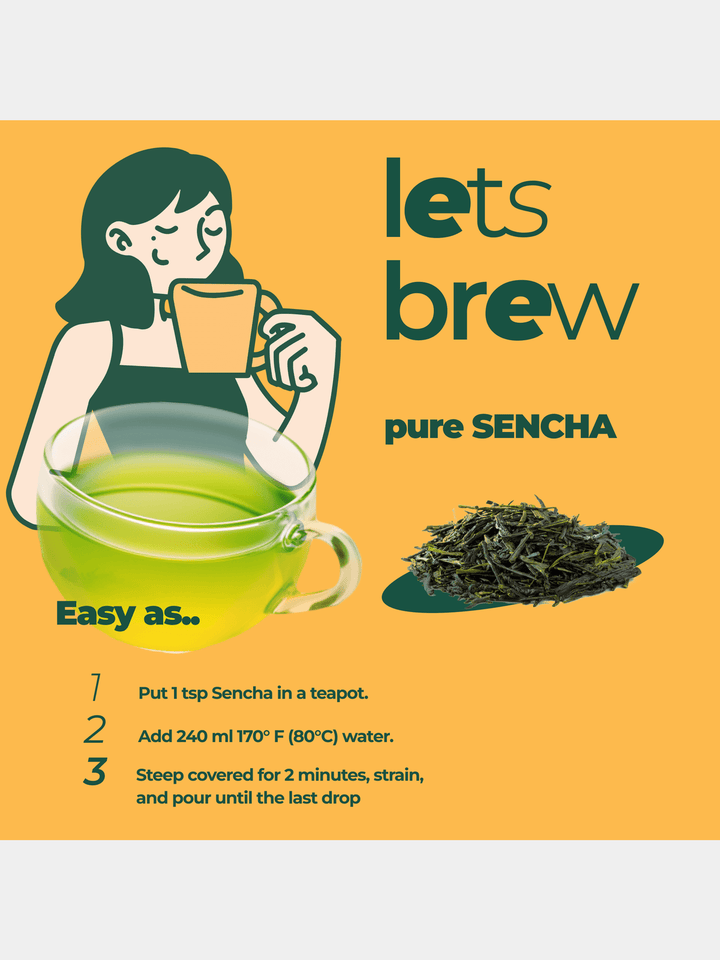 FoodSencha Loose Leaf TeaAprika Life