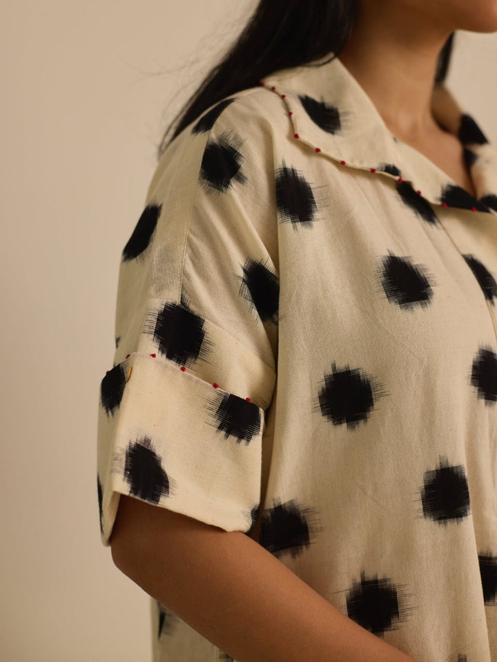 DressesShirt Dress - IkatVasstramFlourish Planet