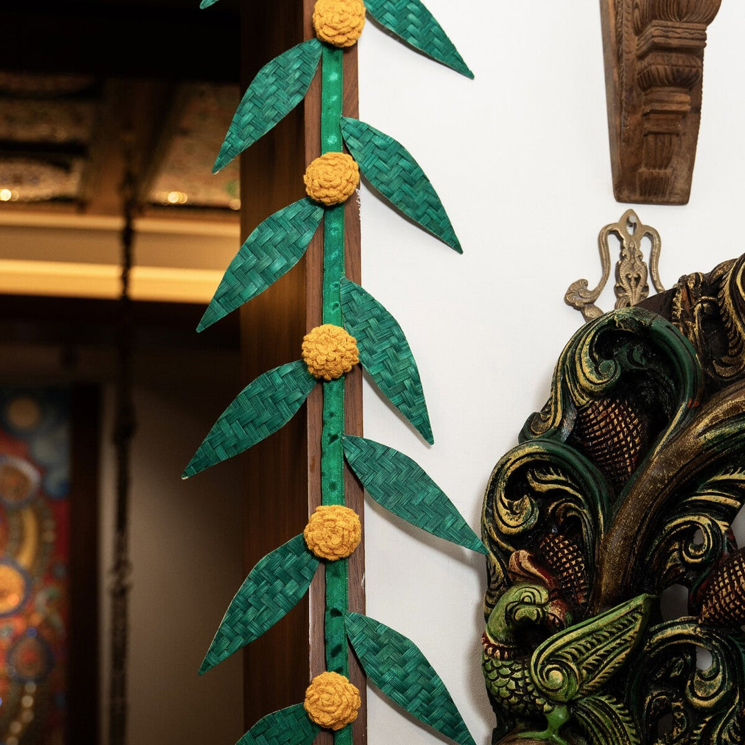 Home DecorShubh Handcrafted Bamboo Door / Wall Hanging set of 2GreenkraftFlourish Planet