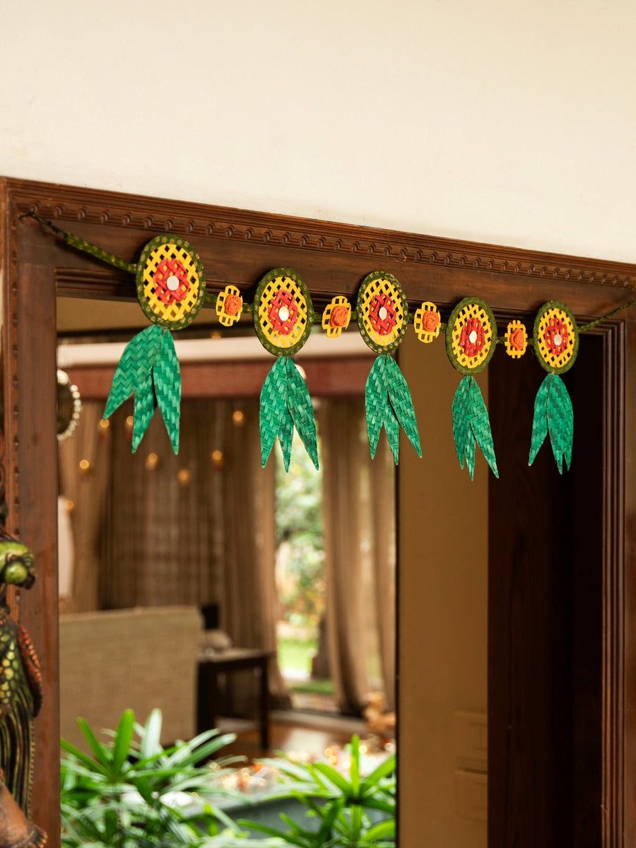 Home DecorShubh Handcrafted Bamboo ToranGreenkraftFlourish Planet