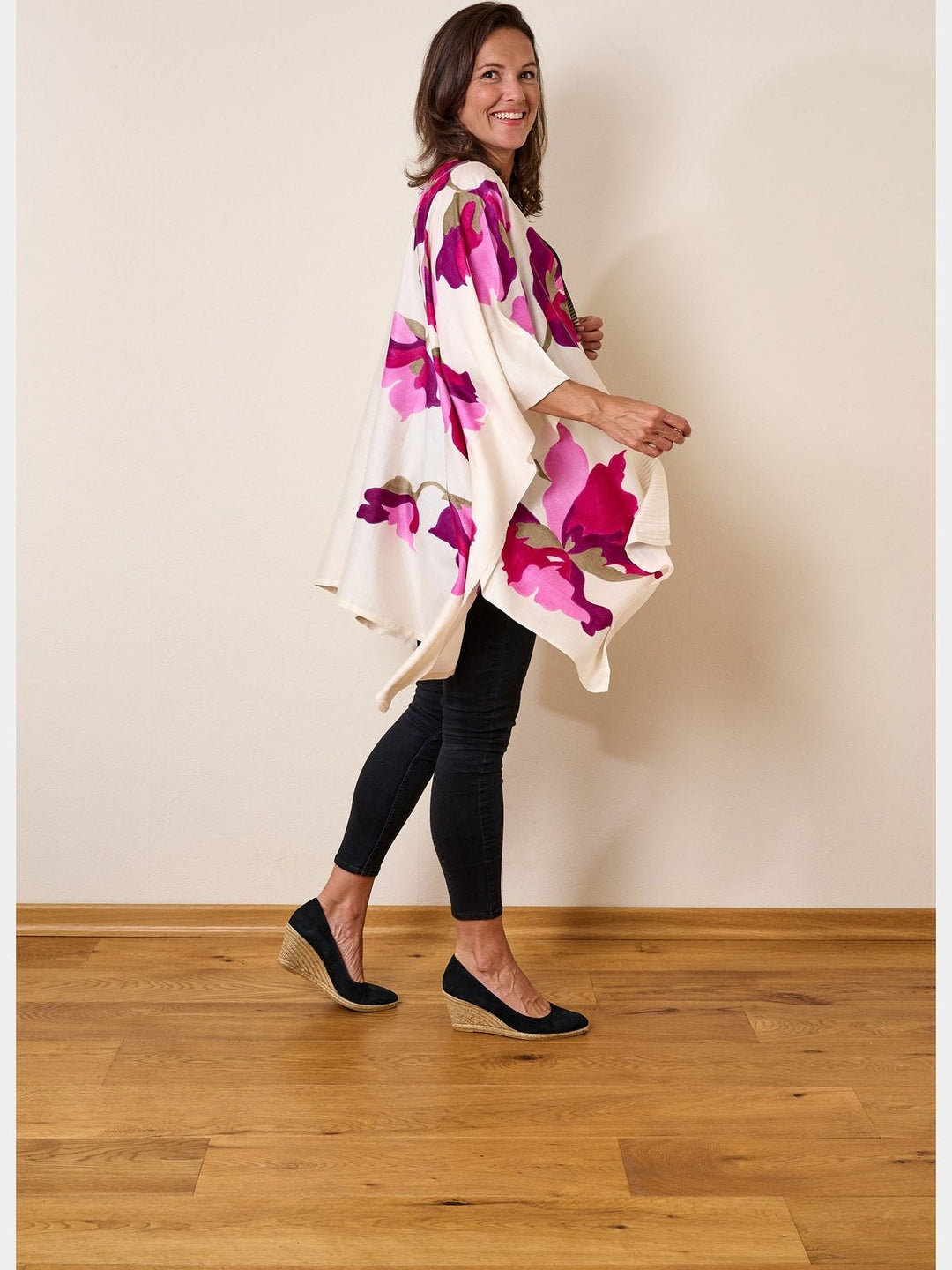 LoungewearSilk Kimono Fallen LeafUrban Medley