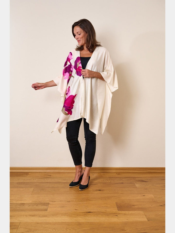 LoungewearSilk Kimono Fallen LeafUrban Medley