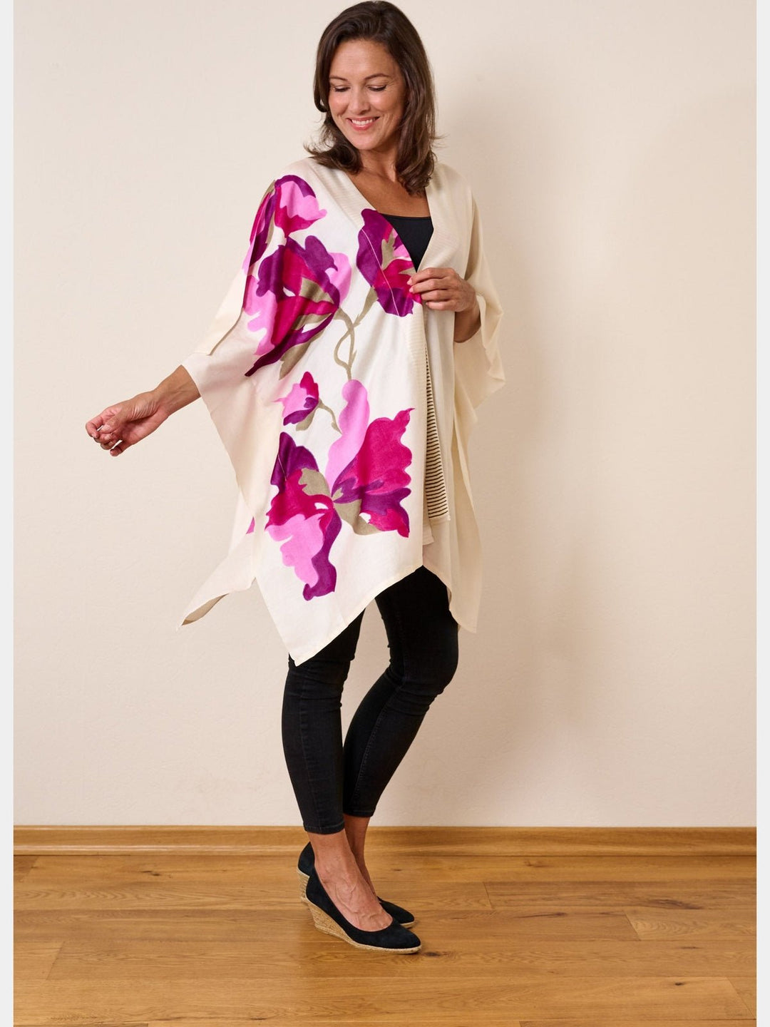 LoungewearSilk Kimono Fallen LeafUrban Medley