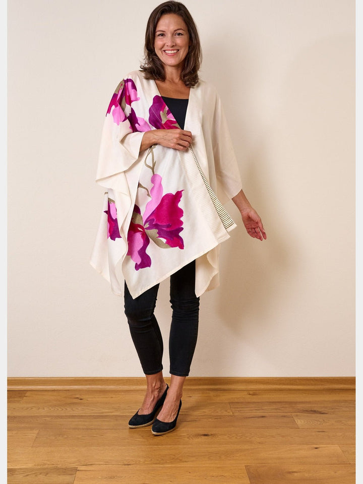 LoungewearSilk Kimono Fallen LeafUrban Medley