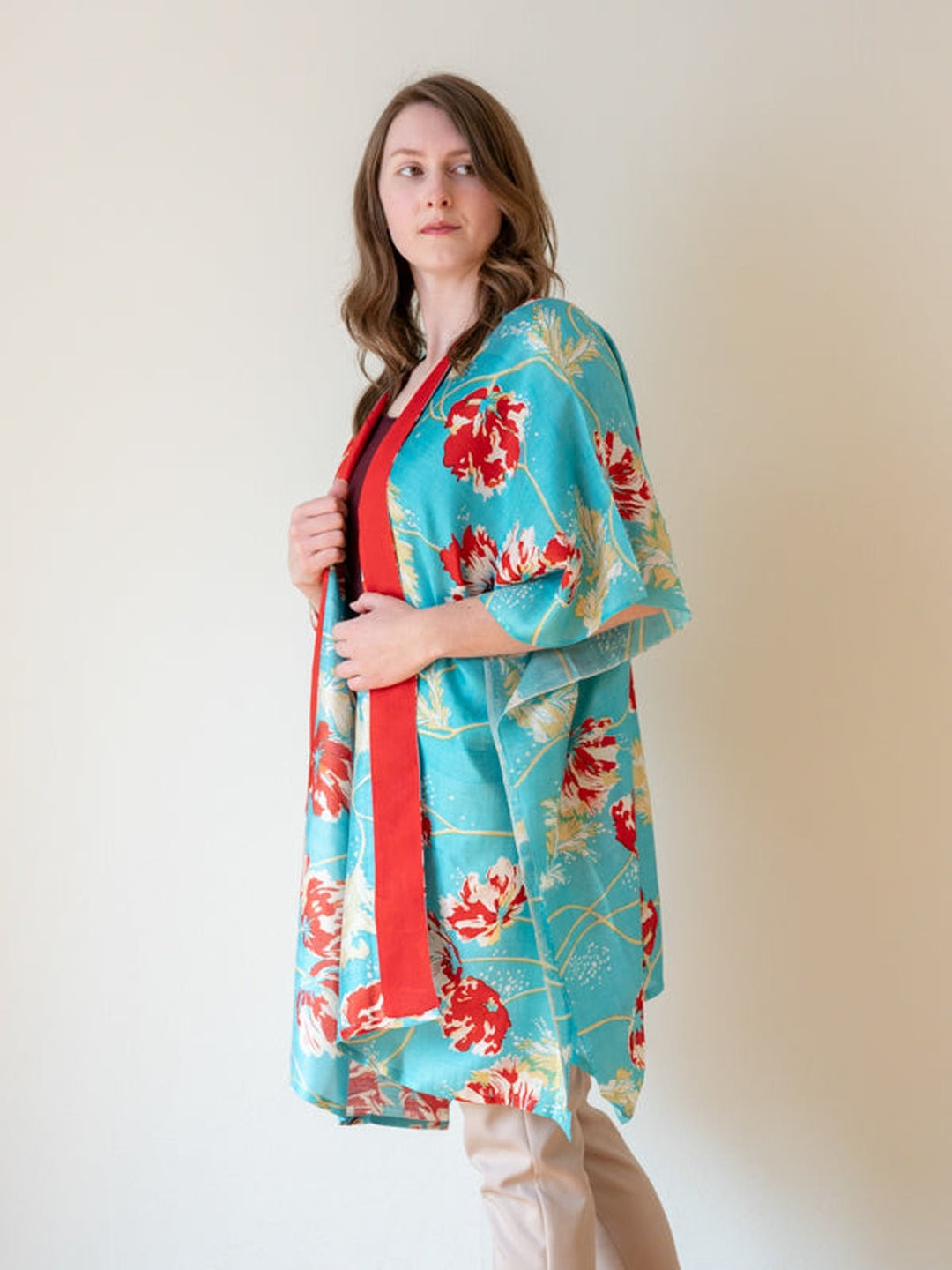 LoungewearSilk Kimono OpalUrban Medley