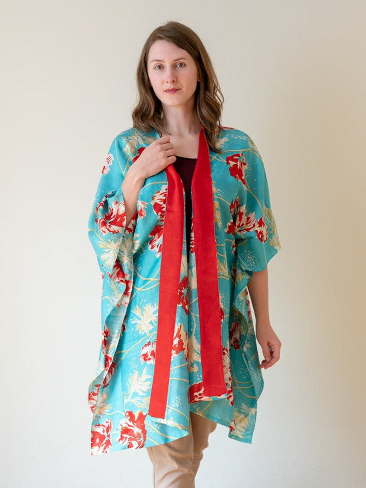 LoungewearSilk Kimono OpalUrban Medley