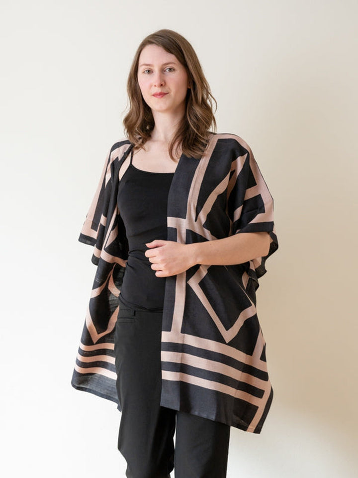 LoungewearSilk Kimono QuadUrban Medley